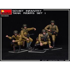 Mini Art 35309 Soviet Infantry Tank Riders set 1.