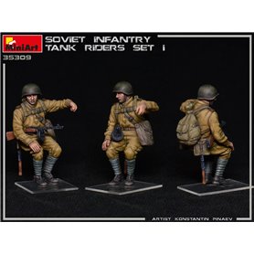Mini Art 35309 Soviet Infantry Tank Riders set 1.