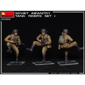 Mini Art 35309 Soviet Infantry Tank Riders set 1.