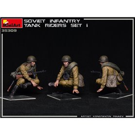 Mini Art 35309 Soviet Infantry Tank Riders set 1.
