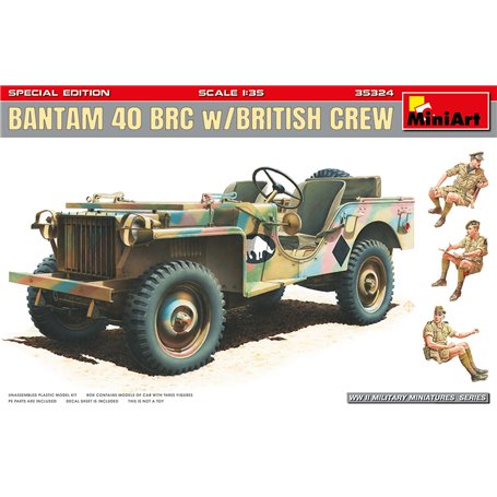 Mini Art 35324 Bantam 40 BRC w/British crew SP.Edition