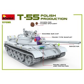 Mini Art 37090 T-55A Polish production