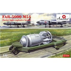 Amodel 1:72 FAB-5000 M54 - SOVIET HIGH-EXPLOSIVE BOMB