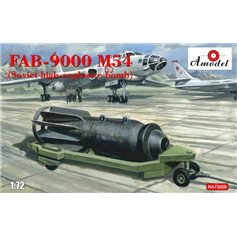 Amodel 1:72 FAB-9000 M54 - SOVIET HIGH-EXPLOSIVE BOMB