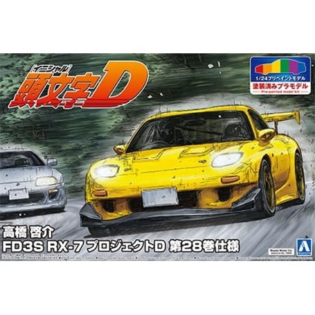 Aoshima 05622 1/24 Takahashi FD3S RX-7 Project