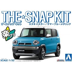 Aoshima 1:32 Suzuki Hustler - SUMMER BLUE METALLIC - THE SNAPKIT