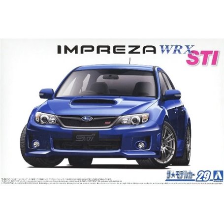 Aoshima 05834 1/24 1/24 Subaru Grb Impreza Wrx