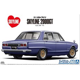 Aoshima 05836 1/24 Nissan Gc10 Skyline 2000Gt '7