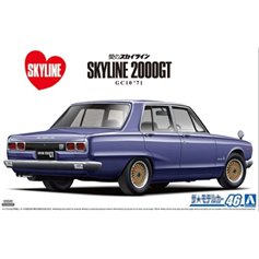 Aoshima 1:24 Nissan Skyline GC10 2000 GT 1971 