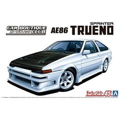 Aoshima 1:24 Sprinter AE86 Trueno - CAR BOUTIQUE CLUB