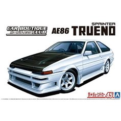 Aoshima 1:24 Sprinter AE86 Trueno - CAR BOUTIQUE CLUB 