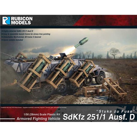 Rubicon Models 1:56 SdKfz 251D Stuka zu Fuss