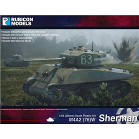 Rubicon Models 1:56 M4A2(76)W Sherman