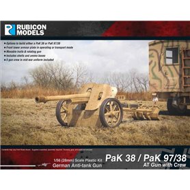 Rubicon Models 1:56 Pak 38 / Pak 97/38 AT Gun with Crew