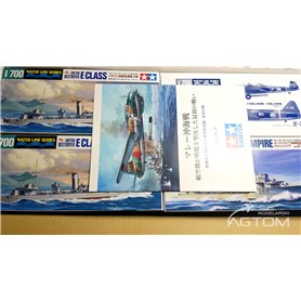 Tamiya 1:700 BATTLE OF MALAYA - set w/tłem historycznym 