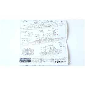 Tamiya 1:700 Prinz Eugen