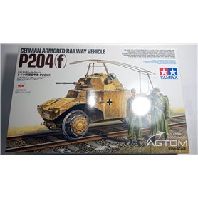 Tamiya 1:35 P.204(f) - GERMAN ARMOURED RAILWAY VEHICLE