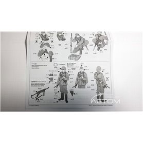 Tamiya 1:35 GERMAN INFANTRY SET - MID OF WWII - niemiecka piechota 