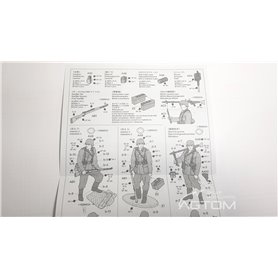 Tamiya 1:35 GERMAN INFANTRY SET - MID OF WWII - niemiecka piechota 