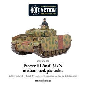 Bolt Action Czołg Pz.Kpfw.III Ausf.J - GERMAN MEDIUM TANK
