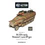 Bolt Action Pojazd pancerny Sd.Kfz.251/9 Ausf.D Stummel - GERMAN HALF-TRACK