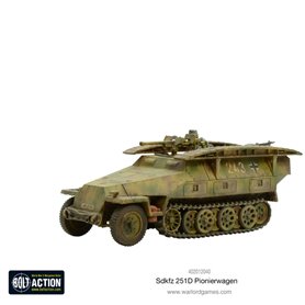 Bolt Action Pojazd pancerny Sd.Kfz.251 Ausf.D Pionierwagen