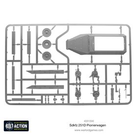 Bolt Action Pojazd pancerny Sd.Kfz.251 Ausf.D Pionierwagen