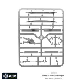 Bolt Action Pojazd pancerny Sd.Kfz.251 Ausf.D Pionierwagen