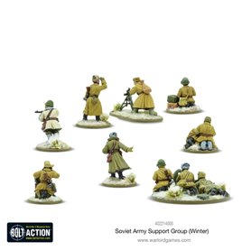 Bolt Action Sowiecka piechota SOVIET ARMY SUPPORT GROUP - WINTER
