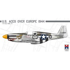 Hobby 2000 1:72 North American P-51B Mustang - US ACES OVER EUROPE 1944