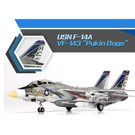Academy 1:72 Grumman F-14A - US NAVY VF-143 PUKIN DOGS