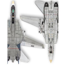Academy 1:72 Grumman F-14A - US NAVY VF-143 PUKIN DOGS
