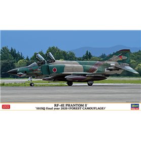 Hasegawa 02318 RF-4E Phantom II 501SQ Final Year 2020 (Forest Camouflage)