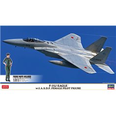 Hasegawa 1:72 F-15J Eagle + J.A.S.D.F. FEMALE PILOT FIGURE - LIMITED EDITION