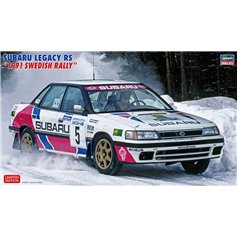 Hasegawa 1:24 Subaru Legacy RS - 1991 SWEDISH RALLY - LIMITED EDITION