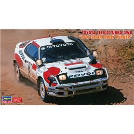 Hasegawa 20434 Toyota Celica Turbo 4WD "1992 Safari Rally Winner"