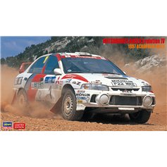 Hasegawa 1:24 Mitsubishi Lancer Evolution IV - 1997 ACROPOLIS RALLY - LIMITED EDITION