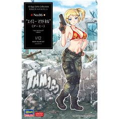 Hasegawa 1:12 EGG GIRLS COLLECTION - AMY MCDONNELL - RESIN KIT - LIMITED EDITION