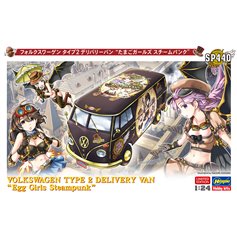 Hasegawa SP440-52240 Volkswagen Type 2 Delivery Van 'Egg Girls Steampunk