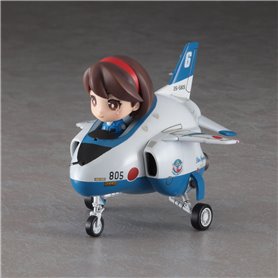 Hasegawa SP444-52244 Deformer Egg Girls 01 "Rei Hazumi" w/T-4 Blue Impulse