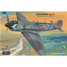 Fly 1:48 Lavochkin La-7 - 3 CANNON VERSION - SOVIET FIGHTER AIRCRAFT