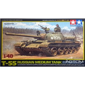 Tamiya 1:48 T-55 - RUSSIAN MEDIUM TANK