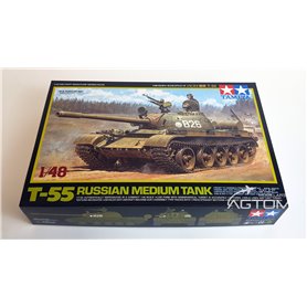 Tamiya 1:48 T-55 - RUSSIAN MEDIUM TANK