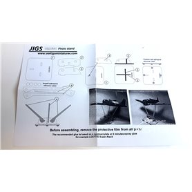 Vertigo Miniatures Podstawka do fotografowania - PHOTO JIGS FOR AIRPLANE