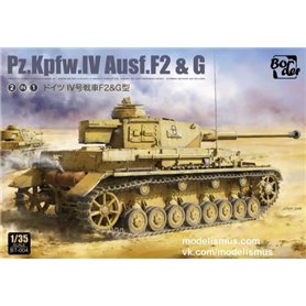 Border Model 1:35 Pz.Kpfw.IV Ausf.F2 / Ausf.G - MID/LATE 
