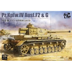 Border Model 1:35 Pz.Kpfw.IV Ausf.F2 / Ausf.G - MID/LATE