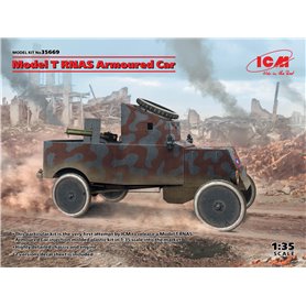 ICM 35669 Model T RNAS Armoured Car