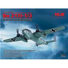 ICM 1:48 Dornier Do-217 J-1/2 - WWII GERMAN NIGHT FIGHTER 