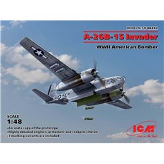 ICM 1:48 A-26 B-15 Invader - WWII AMERICAN BOMBER