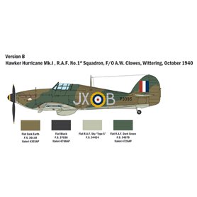 Italeri 2802 1/48 Hurricane Mk.I
